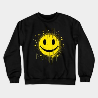 Acid House Smile Face Crewneck Sweatshirt